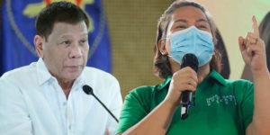 President Duterte and Sara Duterte