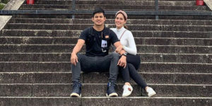 Vickie Rushton and Jason Abalos