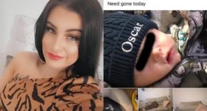 baby put up for sale on marketplace