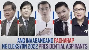 presidential interview with Bongbong Marcos