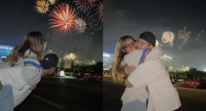 Christine Samson and Justin Vasquez