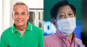 Jim Paredes and Bongbong Marcos
