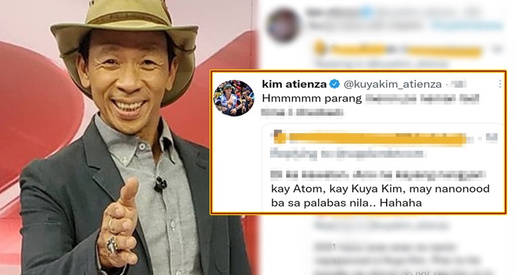 Kim Atienza Reacts To May Nanood Pa Ba Comment From Netizen