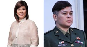 Lani Mercado and Sara Duterte