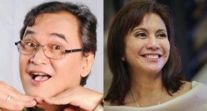 Manny Castañeda and VP Robredo