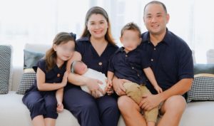 Nadine Samonte and her family