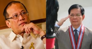 Noynoy Aquino and Ping Lacson