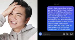 Xian Gaza on Carla-Tom issue