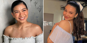 Anji Salvacion and Alyssa Valdez