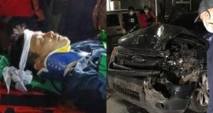 Diether Ocampo Accident