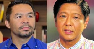 Manny Pacquiao, Bongbong Marcos