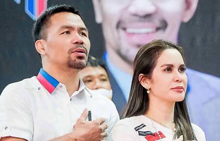 Jinkee Pacquiao Speaks during Manny's Proclamation Rally in GenSan