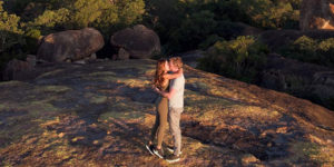 Marie Lozano and Aaron Gekoski