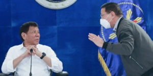 President Duterte and DOH Secretary Duque