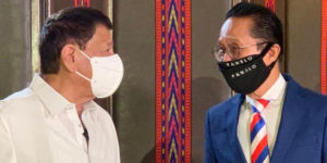 President Duterte and Salvador Panelo