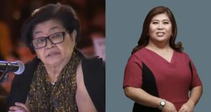 Clarita Carlos and Jessica Soho