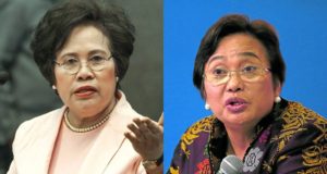 Miriam Defensor Santiago and Rowena Guanzon