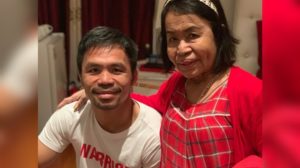 Mommy D and Manny Pacquiao