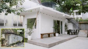 warehouse to tiny house