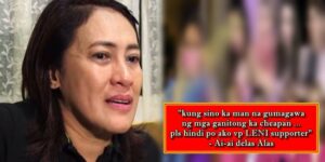 Ai-ai delas Alas, Leni Robredo 1