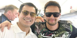 Billy Crawford and Isko Moreno