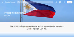 Google Trends Philippine Elections