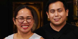 Hidilyn Diaz and Coach Julius Naranjo