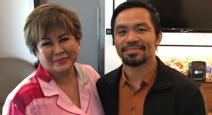 Annabelle Rama and Manny Pacquiao