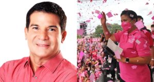 Edu Manzano and Leni Robredo