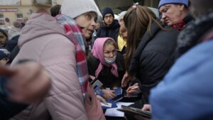 Ukraine refugees