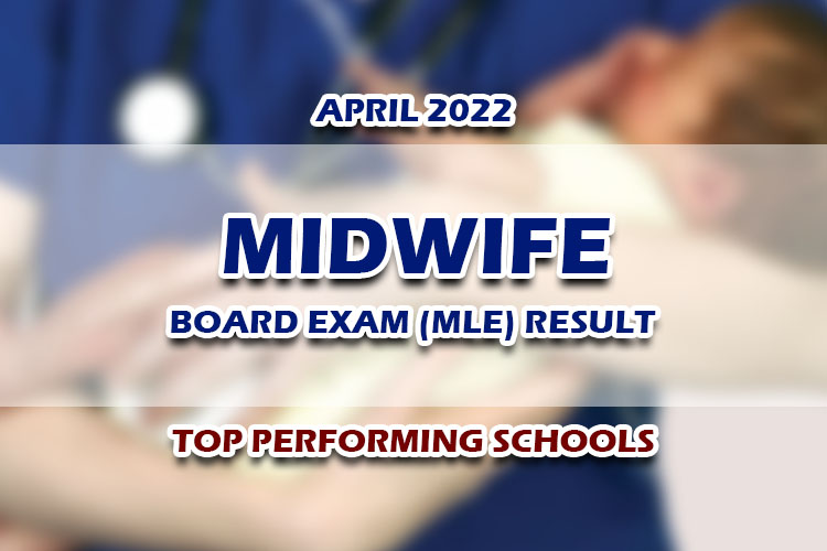 Midwife Board Exam Result April 2022 TOP PERFORMING SCHOOLS