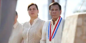 President Duterte and Sara Duterte