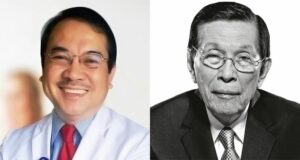 Tony Leacon and Juan Ponce Enrile