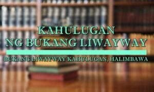 Bukang Liwayway Kahulugan At Mga Halimbawang Pangungusap