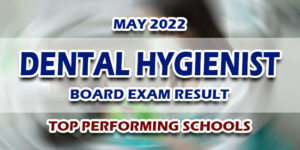 Dental Hygienist Board Exam Result May 2022 TOP PERFORMING SCHOOLS