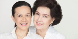 Grace Poe and Susan Roces