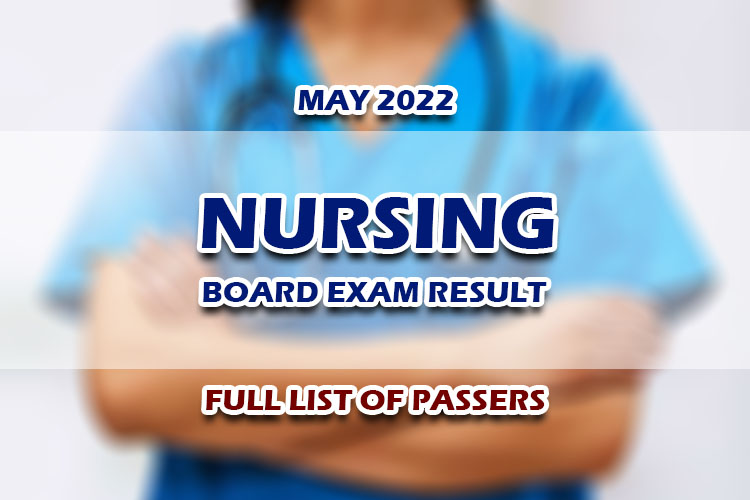 Nursing Board Exam NLE Result May 2022 FULL LIST | Newspapers