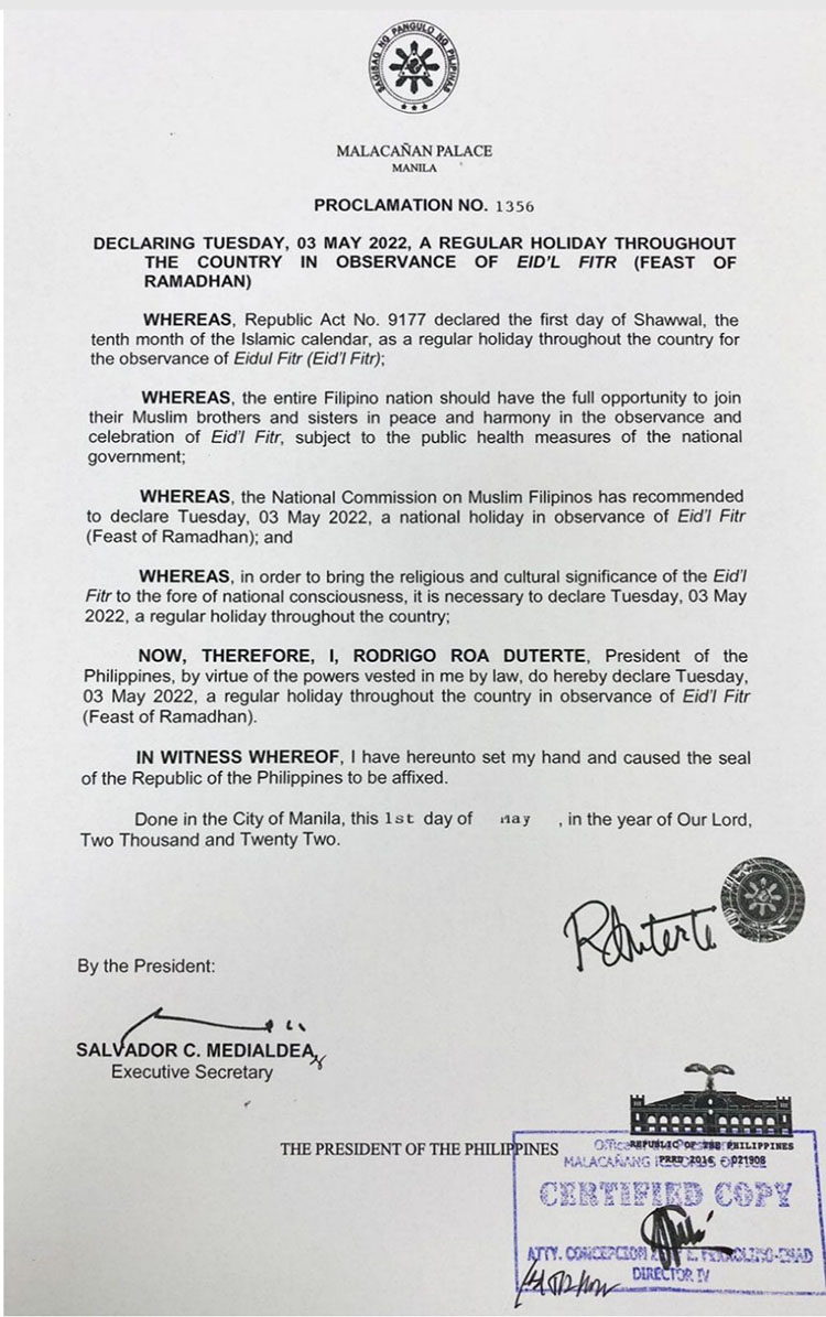 malaca-ang-to-declare-may-3-a-national-holiday-in-observance-of-eid-l-fitr