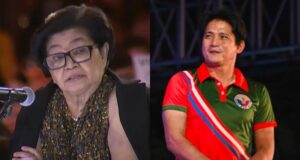 Clarita Carlos and Robin Padilla