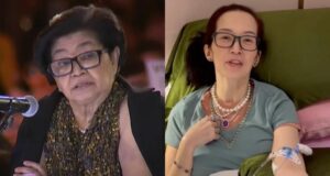 Clarita Carlos and Kris Aquino
