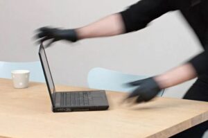stolen laptop