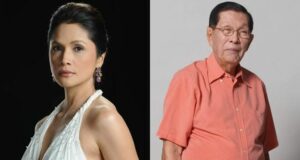 Agot Isidro and Juan Ponce Enrile