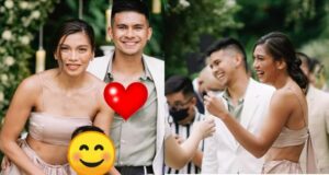 Alyssa Valdez and Kiefer Ravena