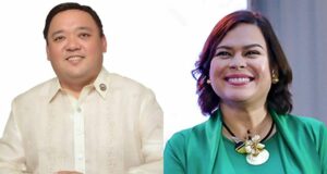 Harry Roque and Sara Duterte