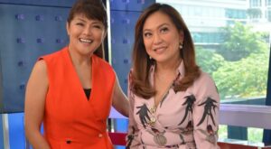 Imee Marcos and Karen Davila