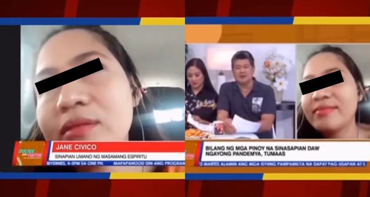 Woman 'Possessed' During Live Interview with Julius Babao and Wife ...