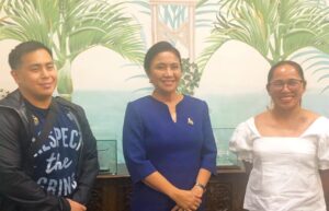 Leni Robredo, Hidilyn Diaz, Julius Naranjo