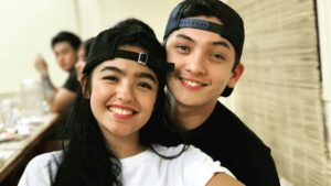 Seth Fedelin and Andrea Brillantes