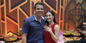 Ejay Falcon and Jana Roxas