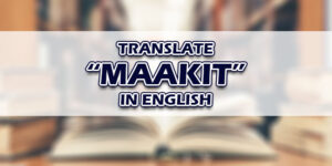Maakit In English